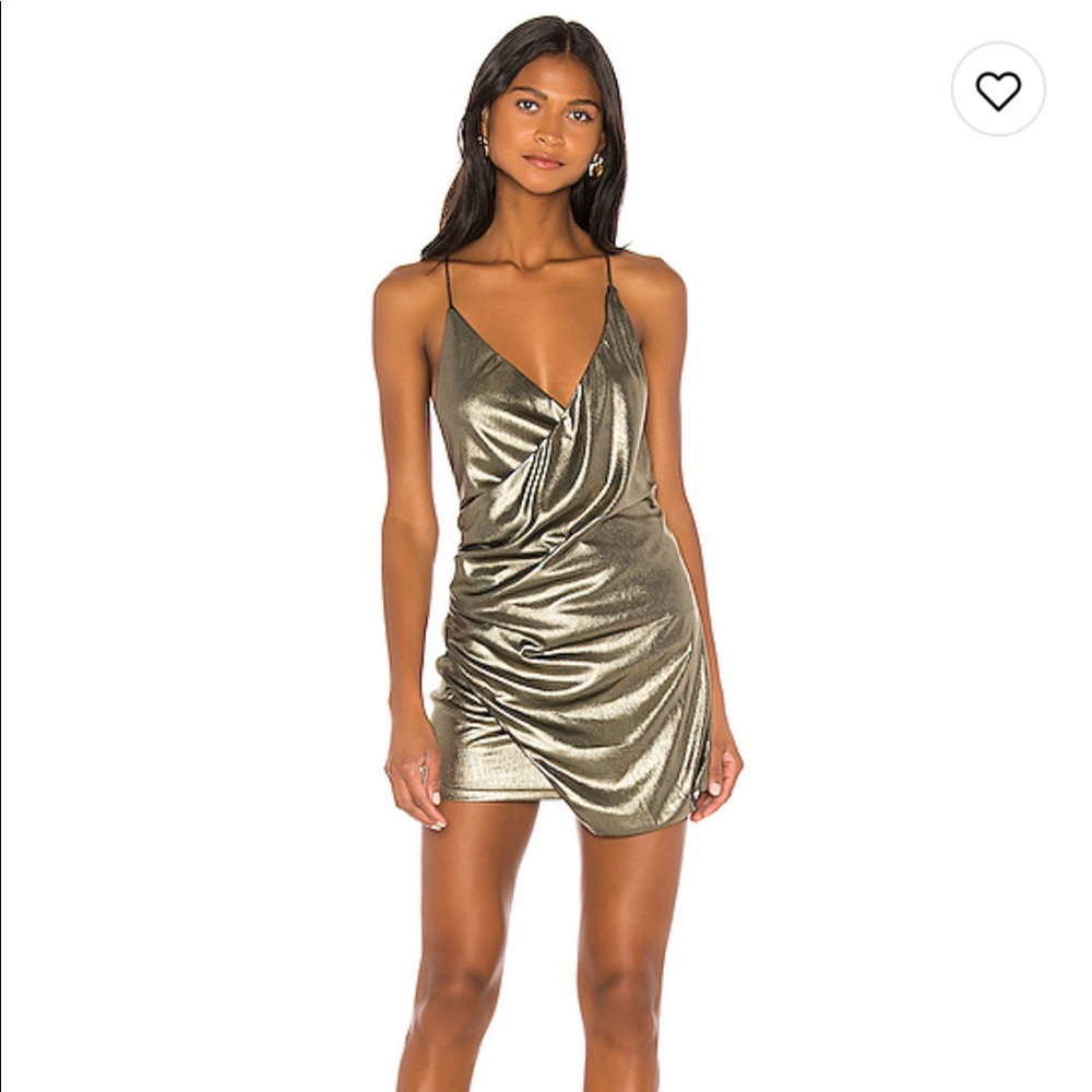 Gold Metallic Dress